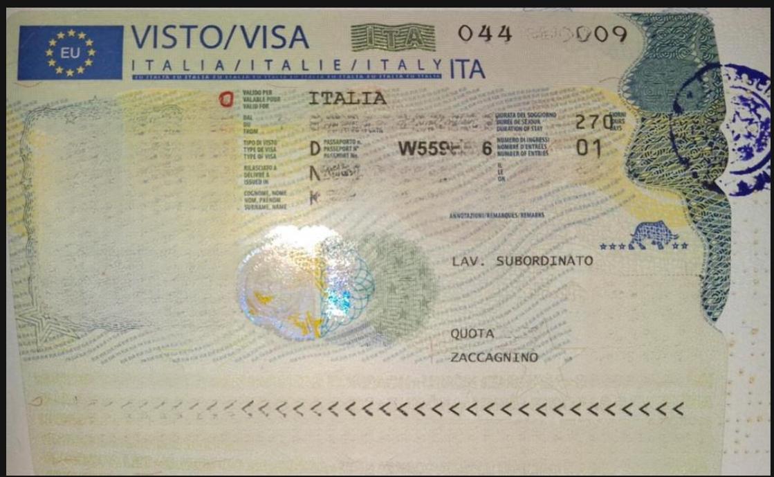 Italy Visa Success Story